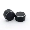 Perilla Potenciómetro de aleación de aluminio con eje medio/flor de 30*17MM Control de volumen de audio de coche Interruptor de velocidad Tapa tipo D