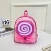 Mochila Infantil Nova Bonita Moda Meninas Mochila Escolar Jardim de Infância Lantejoulas Pirulito Grande Capacidade Mochila Escolar