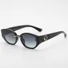 Gafas de Sol para Mujer Moda Europea y Americana Retro Ojo de Gato Tendencia Protección UV Gafas de Sol Anti Luz Azul