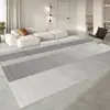 Tapete de Chão para Sofá de Alta Qualidade Estilo Creme, Não Lavável, Tapete Antiderrapante para Bay Window, Tapete de Cabeceira para Quarto, Tapete de Mesa de Centro de Luxo Leve, Tapete para Sala de Estar