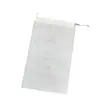Chinelos Descartáveis Não Tecido Cordão Bolso com Aba Calça Sacola Não Tecida Cordão Bolsa Selada a Quente Cordão Bolsa de Armazenamento para Banheiro de Hotel