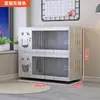 Villa Gato Espacio Jaula de Gato de Lujo Tienda de Mascotas Casa para Gatos Hogar Nido para Gatos de Interior Gabinete para Gatos Otros Tapetes para Arenero de Gato