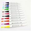 Caneta de pintura caneta de pintura de ponta dupla 120 cores marcador caneta aquarela caneta de linha de gancho caneta graffiti terno Amazon transfronteiriço