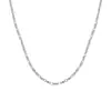Collar para Mujer Cadena de Copo de Nieve Cadena de Repuesto Cadena Lisa Cadena de Cobre Plateado Accesorios Sin Colgante Cadena Clavícula Cadena para el Cuello