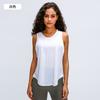 Primavera e Verão Novo Colete de Ioga Camiseta Blusa Feminina Fitness Sem Mangas Secagem Rápida Solto Yoga Top S2023