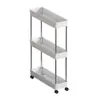 Estante de Almacenamiento Multicapa para Cocina Transfronteriza, Estante de Almacenamiento para Frutas y Artículos Varios, Estante Organizador Multicapa para Sala de Estar y Baño, Estante de Almacenamiento para Huecos