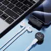 Novo Microfone de Lapela Sem Fio M1 com Botão Redondo, Cancelamento de Ruído, Fixação Magnética, Microfone Pequeno para Transmissão ao Vivo, Reverb, Portátil