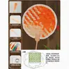 Kit de materiais culturais estilo chinês para ventilador de bambu DIY infantil, atividades de construção de grupo pai-filho, ventilador de grupo caseiro
