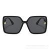 Venta de Fábrica Gafas de Sol Marco Grande Tipo H para Mujer, Gafas de Montura Completa Moda Anti-UV, Gafas de Sol, Tendencia Elegante