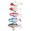 Fábrica al por mayor/8g/6,5 cm bolsa grande T pequeña T plomo pez cebo biónico cebo falso cebo blando accesorios de pesca