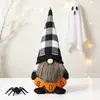 Semanal nuevo diseño de lugar de Halloween accesorios enano muñeco sin rostro decoración de muñeco festival fantasma esencia de tierra muñeco