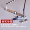 Estante colgante de acero inoxidable para copas de vino, decoración del hogar, mueble para vinos, estante para tazas, estante para vinos, estante colgante para copas de vino al revés para el hogar, plateado