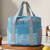 Bolsa Térmica para Lonchera de Gran Capacidad, Bolsa de Almuerzo Portátil Conveniente, Bolsa de Almuerzo Impermeable y a Prueba de Aceite con Bolsa para Arroz, Bolsa para Picnic al Aire Libre