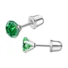 Brincos de Aço Inoxidável com Pedras de Diamante, Moda Nova, Cruzados, Piercings de Orelha, Piercings de Cartilagem, Joias de Piercing Estilo Europeu e Americano