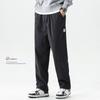 Pantalones de pana gruesos de invierno para hombre, moda, holgados, rectos, de pierna ancha, talla grande, Otoño e Invierno, pana de pana gruesa a rayas, pantalones casuales