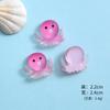 Nueva Serie de Animales Marinos Tropicales Accesorios Pequeños al por Mayor Material Hecho a Mano para Bricolaje Diadema Accesorios para el Cabello Accesorios para Paisajes en Miniatura