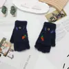Bebé Tejido Estudiante Engrosado Dibujos Animados Medio Dedo Volteable Otoño e Invierno Cálido y Cortavientos Infantil Cortavientos Escritura y Cortavientos Venta al por Mayor