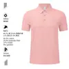 Camisa POLO de Alta Qualidade Impressão de Logo Personalizado Sensação Fresca Algodão Lyocell Roupa de Trabalho Camisa Publicitária Corporativa Gola Camiseta Bordado