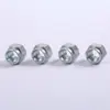Porcas de Flange Elevada Selecionadas Cuidadosamente Nz/Nzs-M3M4M5~M12 Sextavadas Redondas Aço Carbono Galvanizado Aço Inoxidável Porcas de Flange