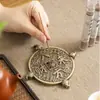 Soporte para Incienso de Aleación de Ocho Direcciones de la Riqueza, Quemador de Incienso Estilo Chino, Arte del Incienso Quemador de Incienso Horizontal Estilo Antiguo, Adorno de Soporte para Incienso