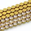 Corrente de diamante de zircônia com garras de latão de fábrica, nova, atacado, espessamento, reforço, fundo de cobre intensivo, corrente de diamante com garras vazias