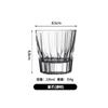 Copo de Vidro Edo Cheko para Casa Luz de Luxo Copo de Água Caneca Estrela Brilhante Estilo Japonês Vidro para Whisky Nitrito para Presentes