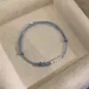 Susurro del Mar~ Pulsera de Pez Tejida con Cuentas, Moderna y Sencilla, Versátil para el Trabajo, Joyería de Estilo Fresco y Dulce