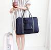 Novo estilo coreano ombro saco de viagem de viagem portátil dobrável saco de armazenamento de grande capacidade manga saco de bagagem
