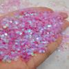 Lentejuelas de 3 mm maquillaje de escenario brillo brillante estrella de cinco puntas diy maquillaje maquillaje de ojos color mini polvo brillante parche para arte de uñas