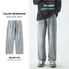Pantalones vaqueros retro estilo americano para hombre, primavera y otoño, nuevos, holgados, rectos, modernos, informales, de calle.