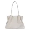 Bolso Tote Retro de Gran Capacidad para Debajo del Brazo para Mujer 2026 Otoño Nuevo Bolso de Hombro Pequeño de Nicho Simple Bolso de Mano para el Trabajo
