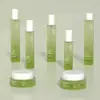 Novo Estilo Simples Elegante Reto Redondo Conjunto Garrafa 80ml Água Creme Essência Orvalho Puro Garrafa Garrafa de Creme Produtos para Cuidados com a Pele Garrafa de Vidro