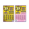 Boletos de Lotería Personalizados Rasca y Gana para Países Extranjeros, Antifalsificación y Antifiltración de Luz, Impresión Personalizada de Boletos de Lotería de Papel Negro de Núcleo Alto Grado Holográfico