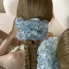 Laço de Cabelo Amarelo Doce Estilo Mori Multicamadas de Gaze para Mulheres Primavera/Verão Artístico Suave Alta Elasticidade Atmosfera Corda de Cabelo Elástico Tendência
