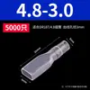 2.8/4.8/6.3 Terminal de Olhal Transparente PVC Retardante de Chama 110/187/250 Bloco de Terminais Capa Isolante
