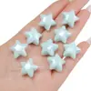 Cuentas de Acrílico Color Chapado AB Corazón de Melocotón Estrella de Cinco Puntas Cuentas Hechas a Mano DIY Collar Pulsera Accesorios para Ropa