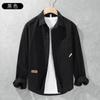 Camisa de manga larga de algodón para hombre, nueva camisa holgada informal de otoño, venta al por mayor de fábrica, una generación de personalización de soporte para el cabello