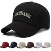 COLORADO bordado beisebol boné chapéu de sol ins moda marca rosto small cap casual masculino e feminino chapéu amantes