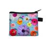 Billetera Directa de Fábrica para Mujer Corta Linda Flor Monedero Estilo Coreano Simple Moda Portatarjetas Cartera con Estampado de Dibujos Animados