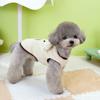 Ropa para Mascotas para Perros, Nueva Ropa de Forro Polar Doble Cara Otoño e Invierno, Chaquetas de Forro Polar Triángulo Oso 24 al por Mayor para Bichón Frisé