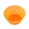 Forma de Silicone para Bolo Mafen Cup Pequena Redonda 7cm Pudim Bolo de Arroz no Vapor Forma para Assar DIY