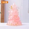 Grava de Cristal Natural Gotas de Pegamento Adornos para Árbol de Navidad Decoración de Atmósfera Navideña Transfronteriza Artesanías Adornos Venta al por Mayor