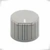 Tapa de Perilla de Plástico Rayada Antideslizante Tapa Cubierta Tapa de Perilla de Potenciómetro Tapa de Perilla de Volumen de Amplificador