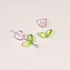 Folhas de Tulipa de Acrílico Contas de Flor Contas Artesanais DIY Pulseira Colar Material Contas Soltas Acessórios de Joias