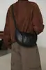 Bolsa de Ombro para Axila Feminina, Grande Capacidade, Novo Design de Nicho 2025, Bolsa Cruzada Chifre, Versátil Bolsa Bolinho para o Dia a Dia