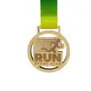Medalla de Maratón de Madera Grabado Láser Ecológica Medalla de Competencia Deportiva de Madera Bádminton Bicicleta Senderismo