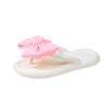 Pantuflas de Dibujos Animados de Celebridad de Internet para Mujer Verano 2025 Nuevas Chanclas de Color Caramelo Planas Sandalias de Moda para Usar en Exteriores