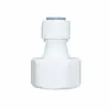 Conector rápido de plástico para irrigação por aspersão 1/4 polegada acessórios de purificador de água equipamento sistema de aspersão chuveiro de chuva conector rápido