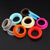 Tijeras de Peluquería de Silicona Profesionales Tijeras para Mascotas Anillo para Dedos Profesional Anillo para Dedos de Colores 14 Colores Disponibles Alta Elasticidad