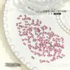Accesorios Huazi para Uñas Cristal K9 Brillante Rojo Rosa Gota de Agua Colorido Borde Invertido Planos Fondo Diamante Pequeños Planos Fondo Diamante de Forma Especial
